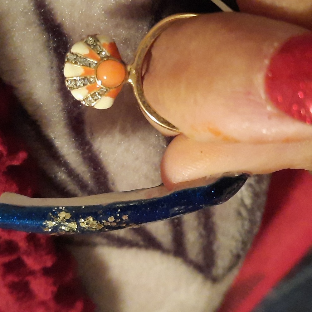 NWT AUTHENTIC GENUINE JUICY COUTOUR SHELL RING